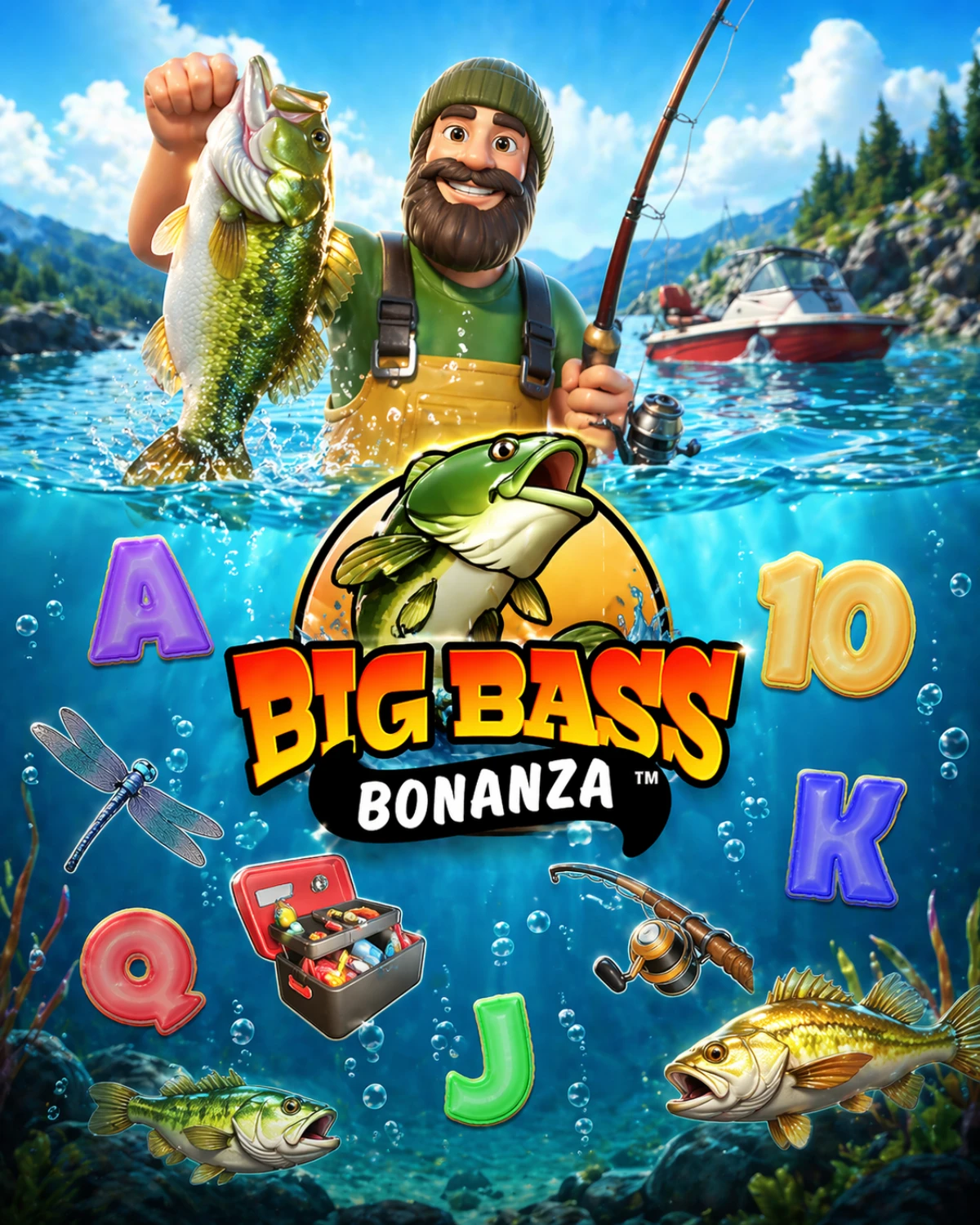 Big Bass Bonanza slot oyunu kapak görseli