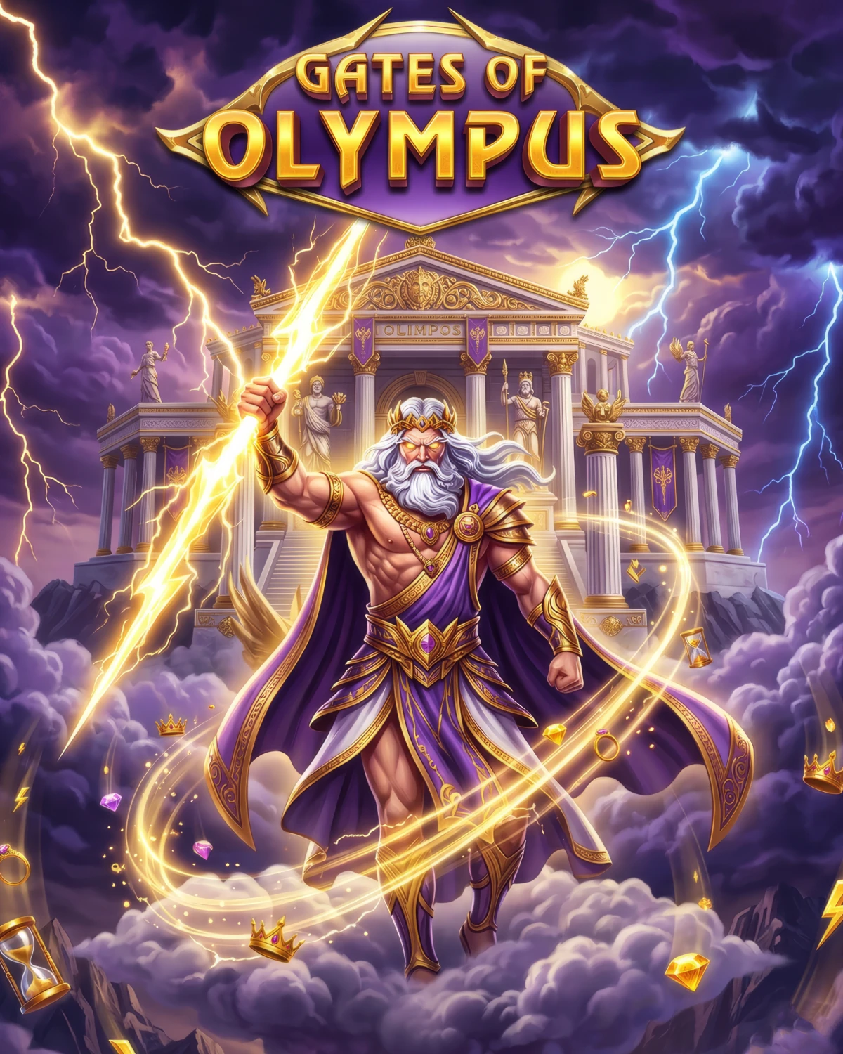 Gates of Olympus slot oyunu kapak görseli