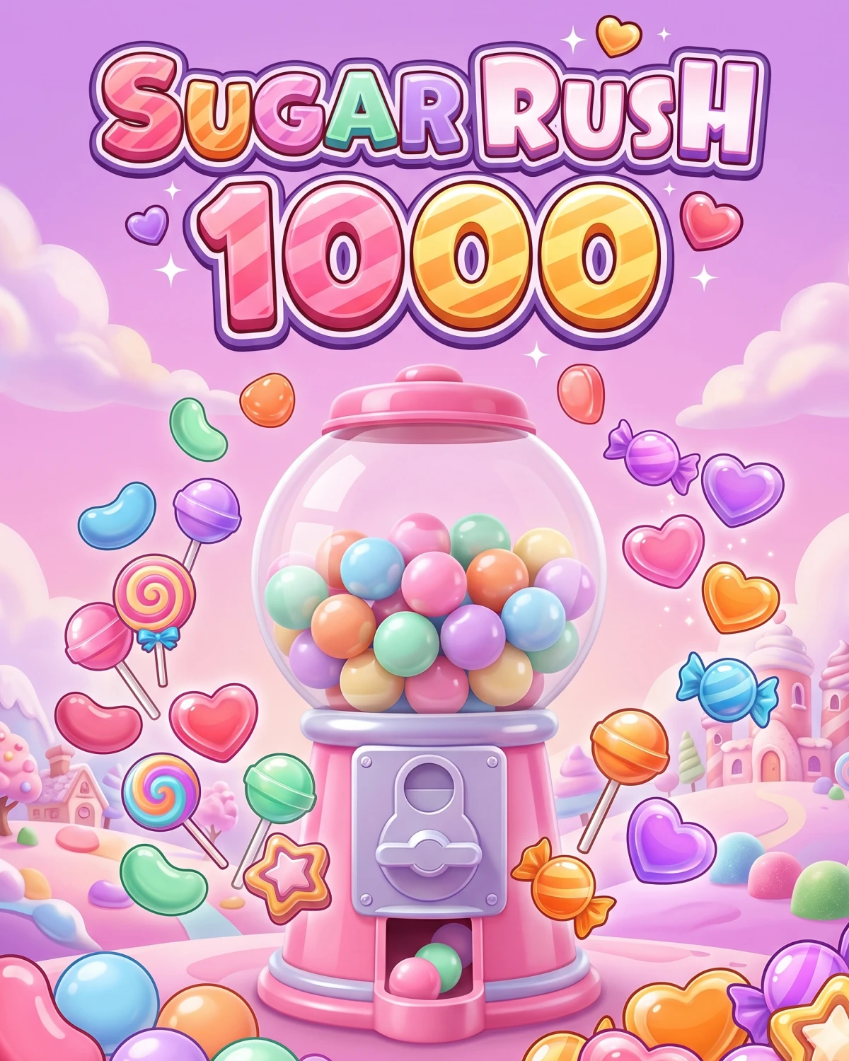Sugar Rush 1000 slot oyunu kapak görseli